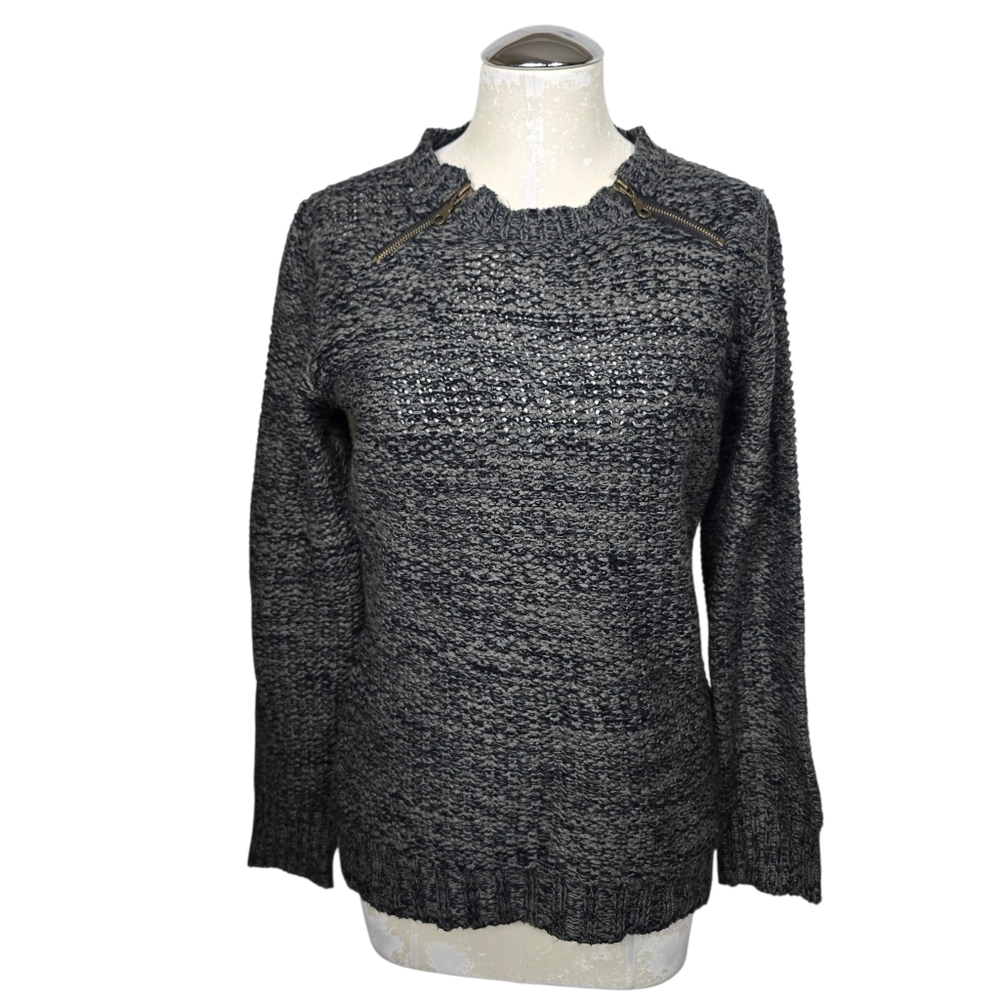 Ginger Jar Zipper Sweater L